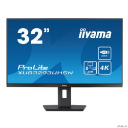 LCD IIYAMA 31.5" XUB3293UHSN-B5 {IPS 3840x2160 60Hz 4ms 350cd HDMI DisplayPort USB USB-C 2x3W HAS}  [: 3 ]