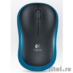 910-002239/910-002236/910-002632  Logitech Wireless Mouse M185 dark blue USB  [: 3 ]