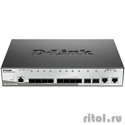 D-Link DGS-1210-12TS/ME/B1A  L2   10  1000Base-X SFP  2  10/100/1000Base-T  [: 1 ]