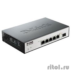 D-Link DGS-1100-06/ME/A1B  L2   5  10/100/1000Base-T  1  100/1000Base-X SFP  [: 1 ]