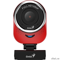Web- Genius QCam 6000 Red {1080p Full HD,   360,  , , USB} [32200002408]  [: 1 ]