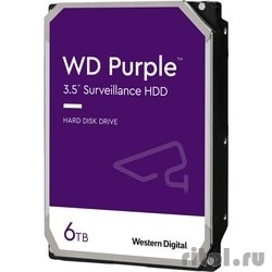 6TB WD Purple (WD62PURX) {Serial ATA III, 5400- rpm, 128Mb, 3.5"}  [: 1 ]