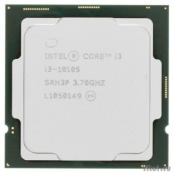 CPU Intel Core i3-10105 BOX {3.7GHz, 6MB, LGA1200}  [: 1 ]