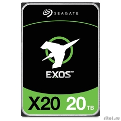 20TB Seagate Exos X20 (ST20000NM007D) {SATA 6Gb/s, 7200 rpm, 256mb buffer, 3.5"}  [: 1 ]