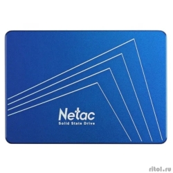 SSD 2.5" Netac 512Gb N600S Series &lt;NT01N600S-512G-S3X> Retail (SATA3, up to 540/490MBs, 3D NAND, 140TBW, 7mm)  [: 1 ]