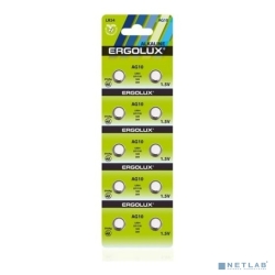 Ergolux AG10  BL-10 (AG10-BP10, LR54 /LR1130 /189 /389   )(10 .  -)  [: 1 ]