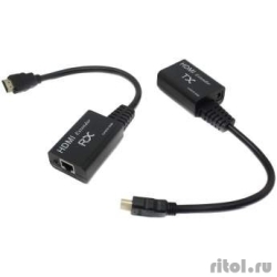 ORIENT VE044, HDMI extender (Tx+Rx),    60     Cat5e/6, HDMI 1.4, 1080p@60Hz/3D, HDCP,     5/1,   HDMI M (31094)  [: 1 ]