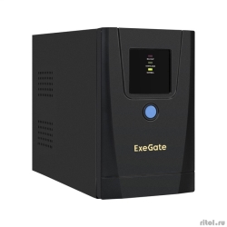 Exegate EX292782RUS  ExeGate SpecialPro UNB-1000.LED.AVR.1SH.2C13.RJ.USB &lt;1000VA/550W, LED, AVR,1*Schuko+2*C13, RJ45/11,USB,  , Black>  [: 2 ]