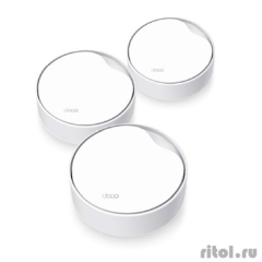 TP-Link Deco X50-PoE(3-pack) AX3000 Mesh- Wi-Fi 6   PoE  [: 4 ]