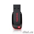 SanDisk USB Drive 64Gb Cruzer Blade SDCZ50-064G-B35 {USB2.0, Black-Red}    [: 1 ]