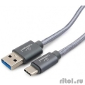Cablexpert  USB 3.0 CC-P-USBC03Gy-1.8M AM/Type-C,  Platinum,  1.8, ,   [: 3 ]