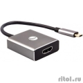 VCOM CU423T  USB 3.1 Type-Cm -->HDMI A(f) 4K@60Hz, Aluminum Shell, VCOM &lt;CU423T> [04895182217201]  [: 1 ]