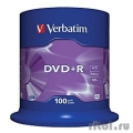 Verbatim   DVD+R  4.7Gb 16-, 100, Cake Box (43551)  [: 2 ]