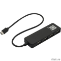5bites HB24C-210BK  4*USB2.0 / TYPE-C PLUG / BLACK  [: 6 ]
