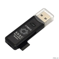 5bites  /   RE2-100BK USB2.0 Card reader / SD / TF / USB PLUG / BLACK  [: 6 ]