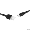 HOCO HC-68884 X20/ USB  Micro/ 2m/ 2A/ Black  [: 1 ]