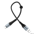 HOCO HC-10567 X38/ USB  Type-C/ 1m/ 2.4A/ / Black  [: 1 ]