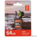 SecureDigital 64GB Netac P600 Standard SD , Retail version (NT02P600STN-064G-R)  [: 1 ]