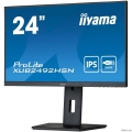 LCD IIYAMA 23.8" XUB2492HSN-B5 {IPS 1920x1080 75Hz 75Hz 250cd HDMI DisplayProt USB M/M}  [: 3 ]