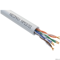 ������ NEOMAX [NM11011] U/UTP cat.5e 4 ���� (305 �) 0.48 �� (24 AWG) ���� LSZH, �����;  Fluke Tested  [��������: 5 ���]