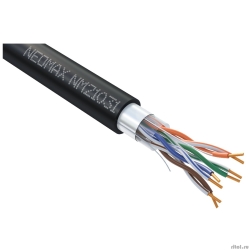 ������ NEOMAX [NM21031] F/UTP cat.5e 4 ���� (305 �) 0.48 �� (24 AWG) ����, �������, PE, ������;  Fluke Tested  [��������: 5 ���]