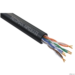 ������ NEOMAX [NM11031] U/UTP cat.5e 4 ���� (305 �) 0.48 �� (24 AWG) ����, �������, PE, ������;  Fluke Tested  [��������: 5 ���]