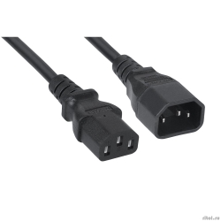 Cabeus PC-189-VDE-1.0-3M ������ ������� �������-��������� IEC 320 C13 - IEC 320 C14 (3x1.0), 3 �  [��������: 2 ������]
