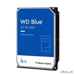 4TB WD Blue (WD40EZAX) {Serial ATA III, 5400 rpm, 256Mb buffer}  [��������: 1 ���]