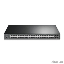 TP-Link SG3452P Omada 48-�������� ���������� ����������� PoE-���������� L2 � 4 SFP-�������  [��������: 3 ����]
