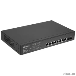 TP-Link SG2210MP Omada 8-�������� ���������� ����������� ���-���������� Smart � 2 SFP-�������  [��������: 3 ����]