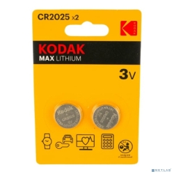 Kodak CR2025-2Bl Max Lithium (60/240/43200) (2 ��. � ��-��)  [��������: 1 ���]