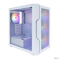 1STPLAYER TRILOBITE T7-P White / ATX / 4x120mm LED fans / T7-P-WH-4F1-W  [��������: 1 ���]