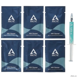 ���������� MX-6 Thermal Compound 4-gramm with 6pcs MX Cleaner ACTCP00084A  [��������: 6 �������]