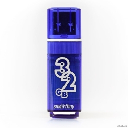 Smartbuy USB Drive 32GB Glossy series Dark Blue 3.0/3.1  (SB32GBGS-DB)   [��������: 1 ���]