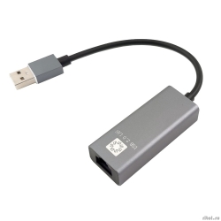 5bites ������-������� UA2-45-15BK USB2.0 / RJ45 100MB / AL / GREY  [��������: 6 �������]