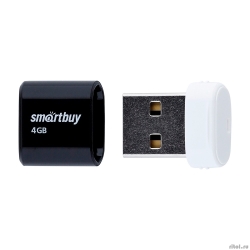 Smartbuy USB Drive 4GB LARA Black (SB4GBLara-K)  [��������: 1 ���]