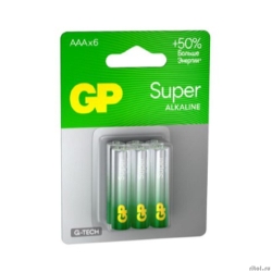 GP 24AA21-2CRSBC6 36/720 Super Alkaline G-Tech (6 ��. � ��-��)  [��������: 1 ���]