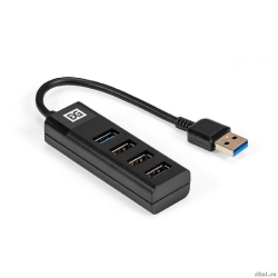 Exegate EX296923RUS USB-��� (������������) 4-�-1 ExeGate DUB-3213 (������-������� USB3.0 --> 3xUSB2.0, 1xUSB3.0, Plug&Play, ������)  [��������: 1 ���]