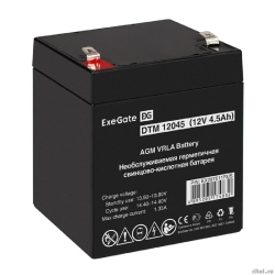 Exegate EX297511RUS �������������� ������� DTM 12045 (12V 4.5Ah, ������ F2)  [��������: 1 ���]