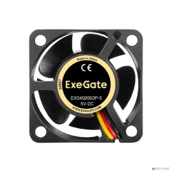 Exegate EX295196RUS ���������� 5� DC ExeGate EX04020S3P-5 (40x40x20 ��, Sleeve bearing (��������� ����������), 3pin, 5000RPM, 22dBA)  [��������: 1 ���]