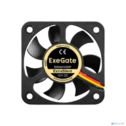 Exegate EX297018RUS ���������� 12� DC ExeGate ExtraSilent ES05010S3P (50x50x10 ��, Sleeve bearing (��������� ����������), 3pin, 5000RPM, 28dBA)  [��������: 1 ���]