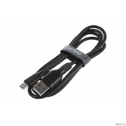 PERFEO ������ USB A ����� - C �����, 2.4A, ������, �������, ����� 1 �., ELASTIC (U4718)  [��������: 1 ���]