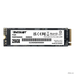 Patriot SSD PCIe 3.0 x4 256GB P320P256GM28 P320 M.2 2280  [��������: 3 ����]