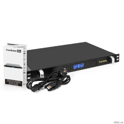 Exegate EX297833RUS ��� 1U ServerRM UNL-650.LCD.AVR.4C13.RJ.USB.1U <650VA/360W, LCD, AVR, 4*C13, RJ, USB, 1U, ��������� � ������, Black>  [��������: 2 ����]