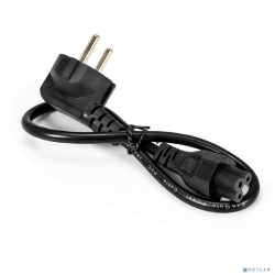Exegate EX297813RUS ������ ������� ��������� ExeGate Power PC5-0,5P (��������� Schuko->C5, VDE-250V-3*0.5mm2, ����, ������, 6A, 0.5�)  [��������: 6 �������]