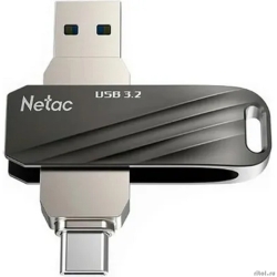 Netac USB Drive 64GB US11  USB3.2+TypeC Dual Flash Drive NT03US11C-064G-32BK  [��������: 1 ���]