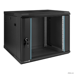 Exegate EX298607RUS ���� �������������������� 19" ��������� 9U ExeGate EC-WM-9U.450.G.BLACK (19�, 9U, 600x450x500mm (�����), �������� ����� ���������� ������, ������� ������� ������, ����- � ���������  [��������: 1 ���]