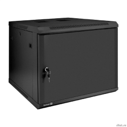 Exegate EX298620RUS ���� �������������������� 19" ��������� 9U ExeGate EC-WM-9U.600.M.BLACK (19�, 9U, 600x600x500mm (�����), �������� ����� ������, ������� ������� ������, ����- � ����������� IP23, ��  [��������: 1 ���]
