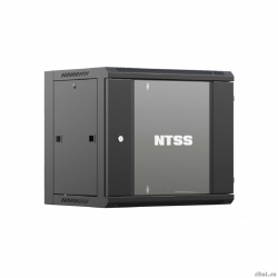 NTSS ���� ��������� �������������������� NTSS W 12U 600�600�635��, 2 ������� 19, ����� ����������, ������� ������ �������, ������ ������, �����������, ������ RAL 9005 NTSS-W12U6060GS-BL (��000069211)  [��������: 1 ���]