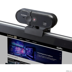 ExeGate Stream C925 Wide Full HD (2��, 1920�1080, 1080P,30fps, �������� ������, ������������� �����, �������������� 4-�������� �������� 79�, �������� � ���������������, ������������� ���������, USB, �  [��������: 1 ���]